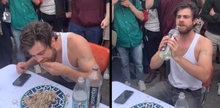 Alexander Tominsky logró su proeza.