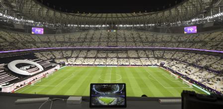 Interior del estadio Lusail