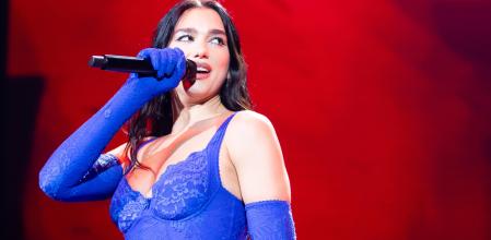 La cantante, este viernes en un concierto en Melbourne, Australia