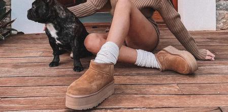 Dulceida (Aida Doménech) con las botas UGG de moda