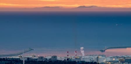 Mallorca desde el Observatorio Fabra de Barcelona.