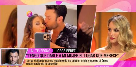 Jorge Pérez entraba en directo, indignado.