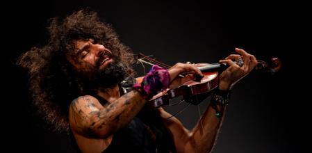 Musician Ara Malikian performing Royal Garage World Tour, Padua, 04 December 2019
