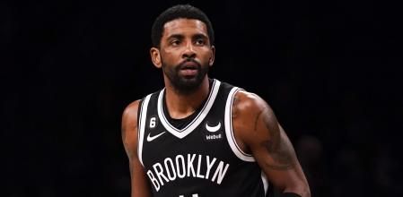 Kyrie Irving, jugador de los Brooklyn Nets, en acción ante los Orlando Magic