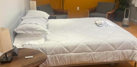 Imagen de una habitación en la sede de Twitter