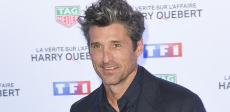 Patrick Dempsey con su característica melena canosa