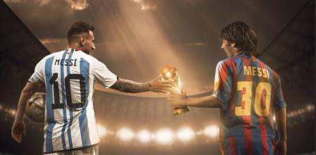 El Barça felicita a Leo Messi