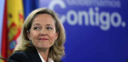 La vicepresidenta primera y ministra de Economía, Nadia Calviño