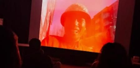 Una de las proyecciones de cine independiente chino.