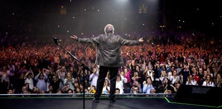 Serrat último concierto en el Palau Sant Jordi