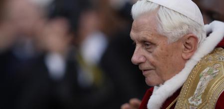 El papa emérito, en una imagen de 2010