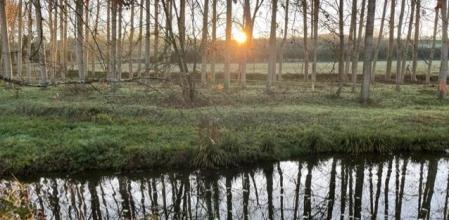 Paisajes del río Ges.