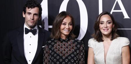 Tamara Falco with Isabel Preysler , Iñigo Onieva , Fernando Verdasco and Ana Boyer  at photocall for Telva Tamara 40 event in Madrid on Friday, 19 November 2021.