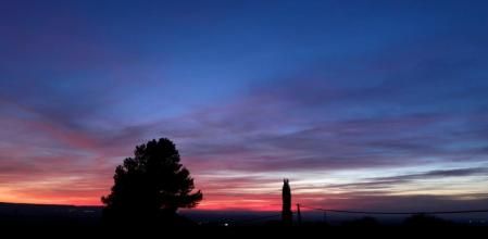 Puesta de sol en Altet.