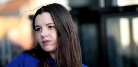 foto XAVIER CERVERA 16/01/2023 Andrea Genovart (Barcelona ,1993) es llicenciada en teoria de la literatura i literatura comparada per la UB i t un master en gestio cultural per la factoria d arte y desarrollo de madrid. Ha escrit i guanyat el 8e premi llibres Anagrama amb la seva primera novela