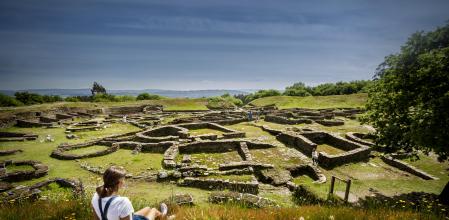El castro de Santa Trega en A Guardia, Pontevedra