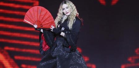 Madonna en una actuación en Londres, en diciembre del 2015