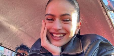 Rosalía durante su viaje a Tokio hace unas semanas