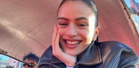 Rosalía durante su viaje a Tokio hace unas semanas