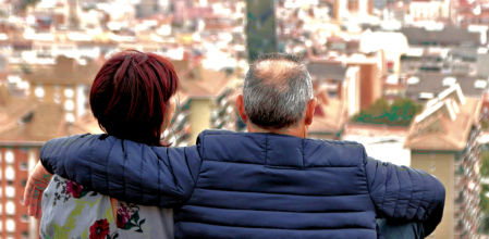 El poder del abrazo.