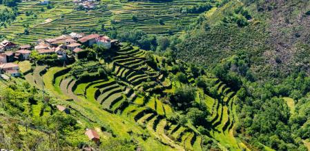 Terrazas de la localidad portuguesa de Sistelo