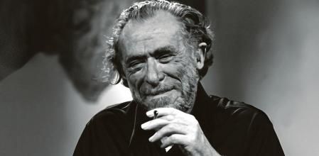 PARIS - SEPTEMBER 21: American writer and poet Charles Bukowski appears on talk show 