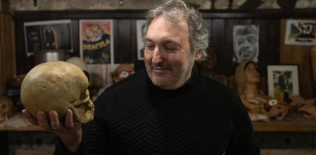 Carlos Zanón, escritor y comisario del festival literario BCNegra, que este martes ha presentado su programa