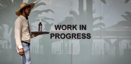 Un camarero en Barcelona