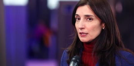 La ministra de Justicia, Pilar Llop, comparece hace unos días en Bruselas