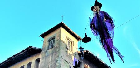 Decoración para el carnaval de Centelles, Barcelona.