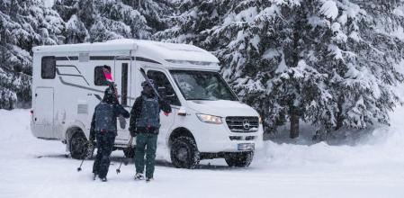 Las autocaravanas también son para el invierno