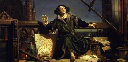 'Astrónomo Copérnico', de Jan Matejko (1873).