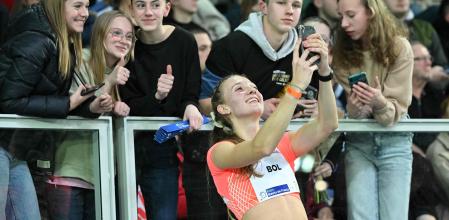 Femke Bol, este domingo en Lievin