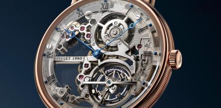 Classique Tourbillon Extra-Plat Squelette 5395 de Breguet