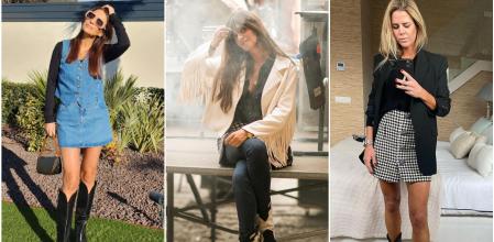 Paula Echevarría, Sara Carbonero y Amelia Bono con botas cowboy