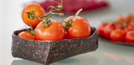 Envase creado a partir de algas por el proyecto AlgaEcopack