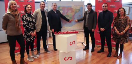 Las personalidades más importantes de la organización estuvieron presentes en este anuncio.