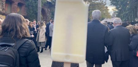 El icePhone que se pudo degustar en el Mobile Lunch celebrado en los jardines dePalo Alto