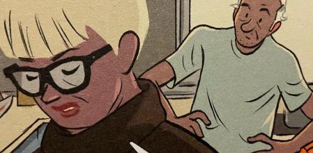 Detalle de una viñeta de ‘Boomers’, cómic de Bartolomé Seguí