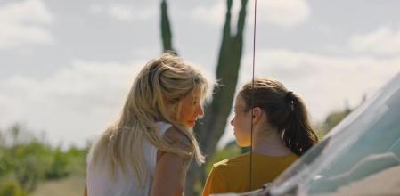 Las dos protagonistas de la película