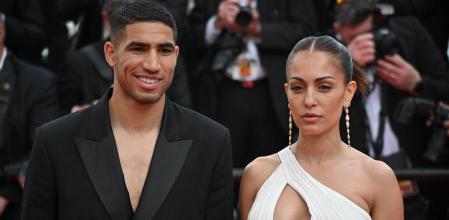 Achraf Hakimi and Hiba Abouk at 'The Innocent' premiere, 75th Cannes Film Festival, France - 24 May 2022