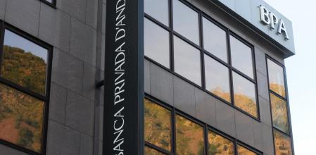 Fachada de la desaparecida Banca Privada de Andorra BPA