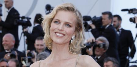Eva Herzigova en el Festival de Cannes en 2017
