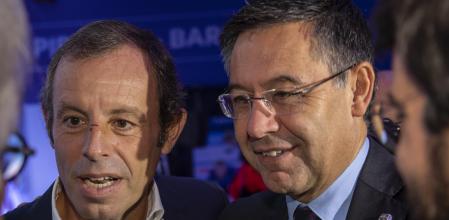 Sandro Rosell y Josep Maria Bartomeu, en una imagen reciente