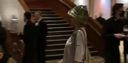 Rihanna en su llegada al recinto este domingo&nbsp;