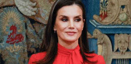 La reina Letizia durante la 10a edición de Embajadores Honorarios de la marca España en Madrid