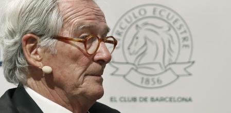 Xavier Trias ha intervenido en el ciclo de candidatos a la alcaldía del Círculo Ecuestre