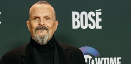 Singer Miguel Bose at photocall for tv show Bose in Madrid on Thursday, 2 March 2023.