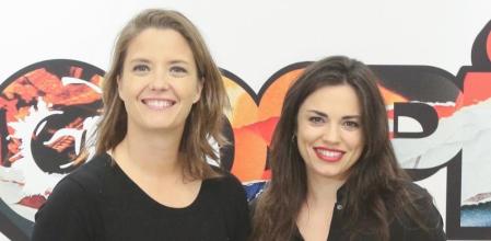 María Casado y Martina diRosso posan juntas