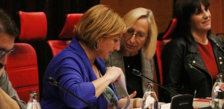 La republicana Alba Vergés y la socialista Assumpta Escarp, vicepresidentas del Parlament